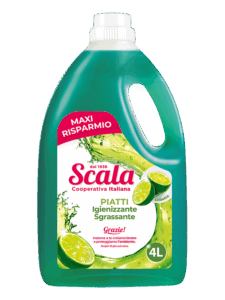 Detersivi Scala - Piatti igenizzante sgrassante limone 4L